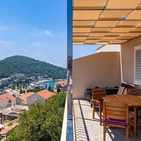 The Panoramic View Penthouse Apartment Sweet Petite Dubrovnik Exterior foto
