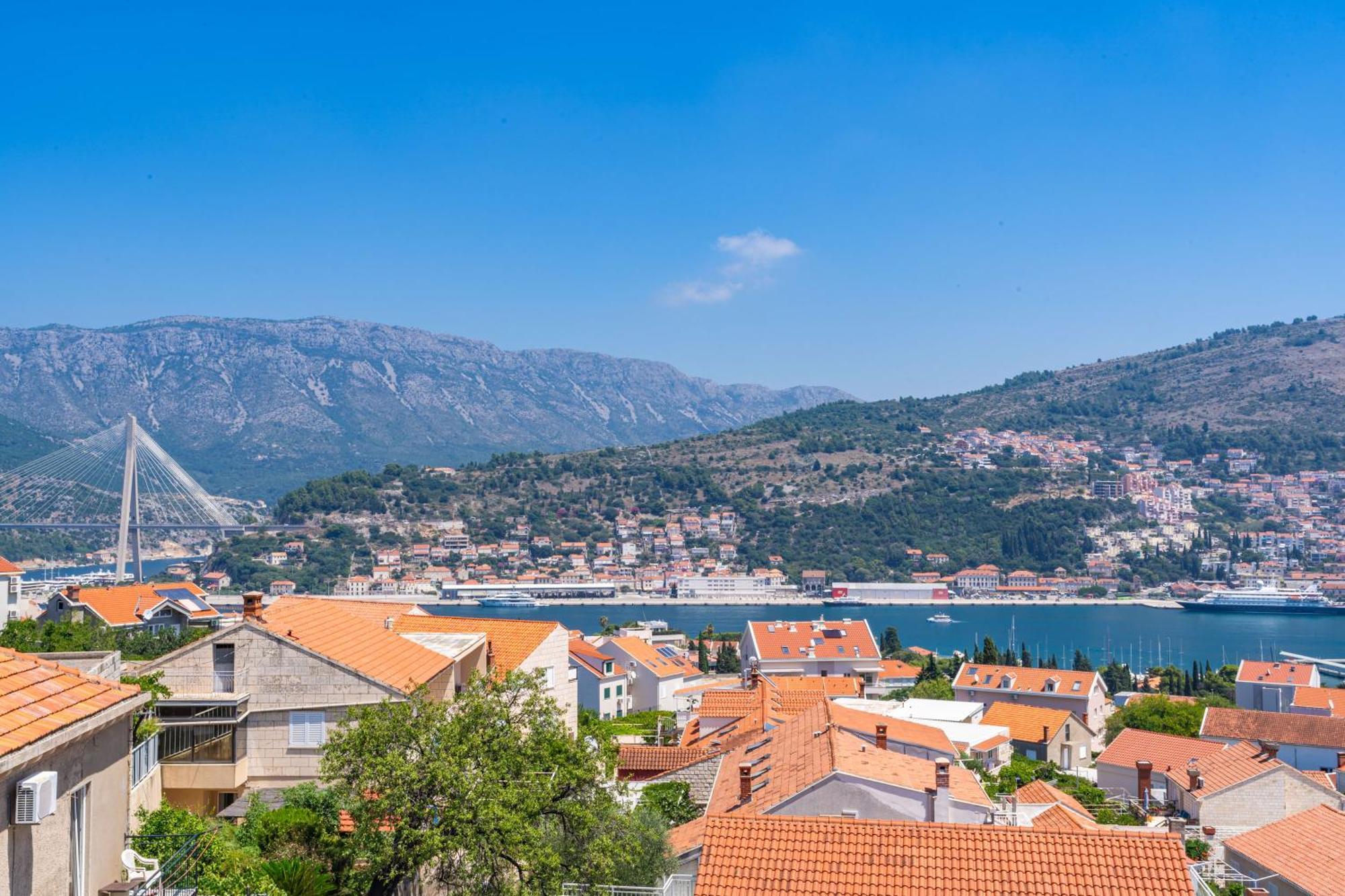 The Panoramic View Penthouse Apartment Sweet Petite Dubrovnik Exterior foto