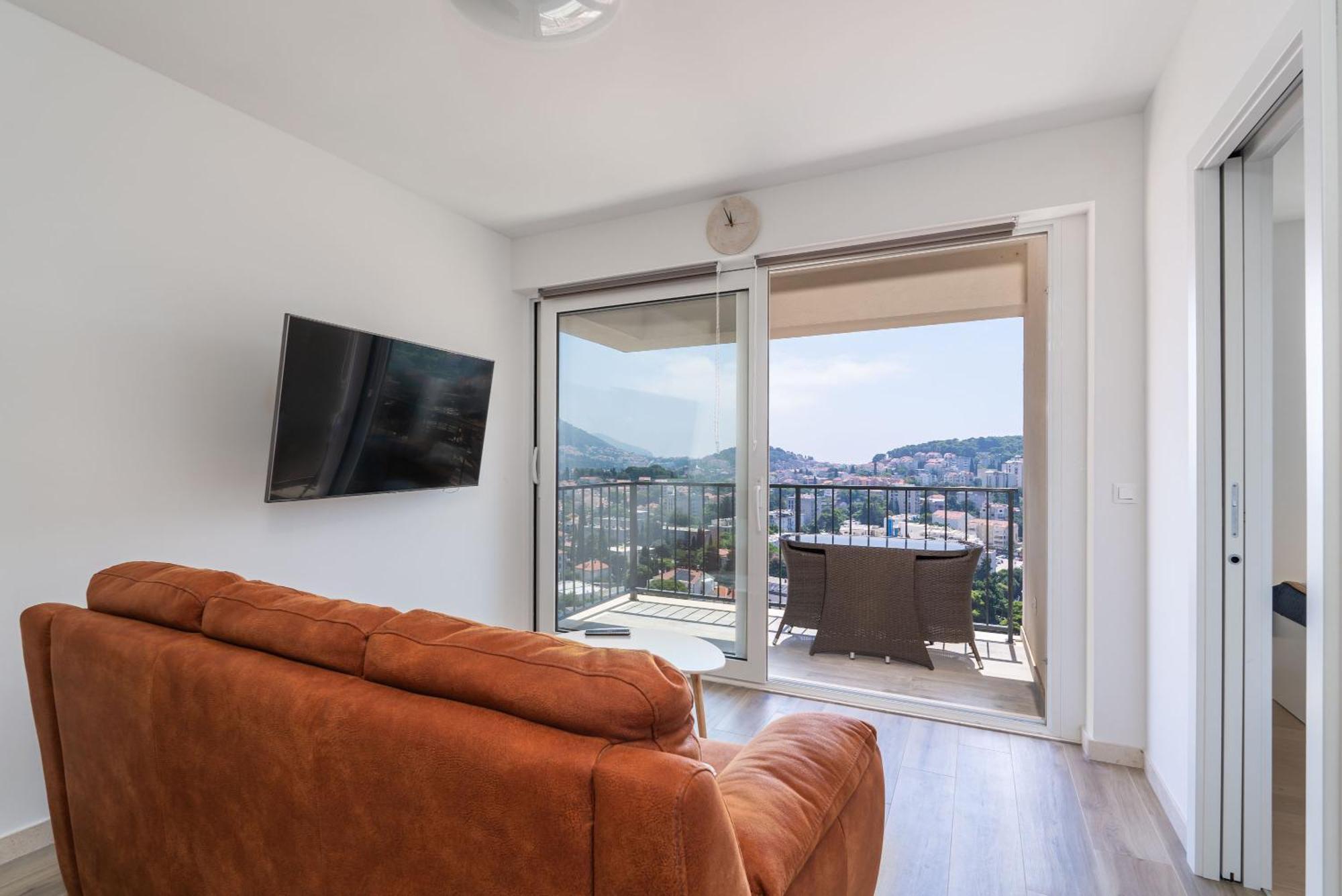 The Panoramic View Penthouse Apartment Sweet Petite Dubrovnik Exterior foto