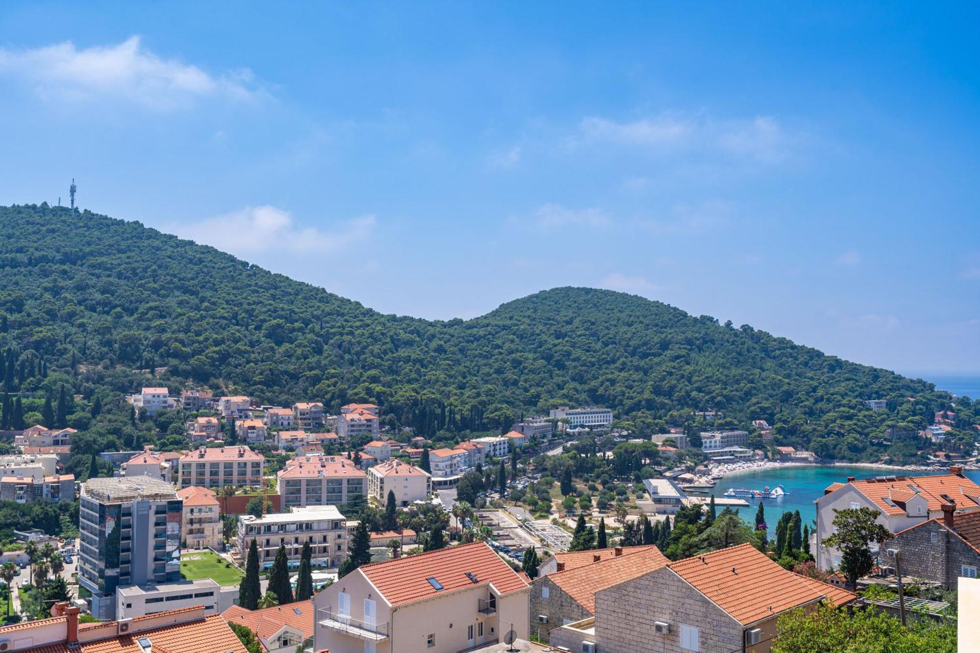 The Panoramic View Penthouse Apartment Sweet Petite Dubrovnik Exterior foto