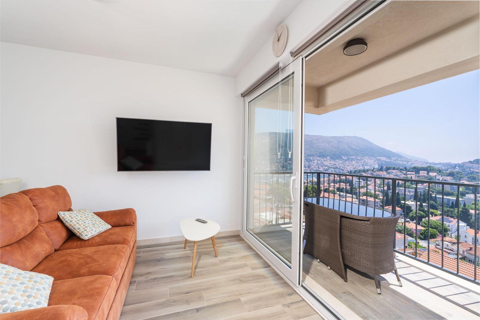 The Panoramic View Penthouse Apartment Sweet Petite Dubrovnik Exterior foto