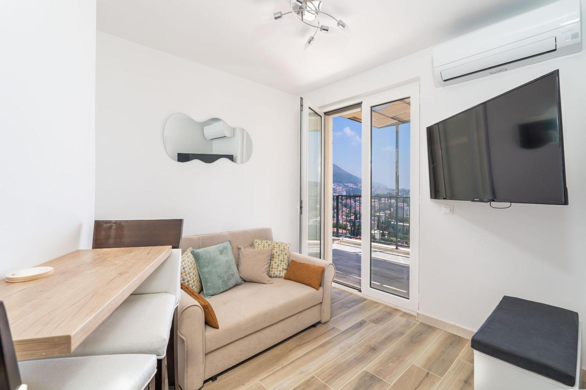 The Panoramic View Penthouse Apartment Sweet Petite Dubrovnik Exterior foto