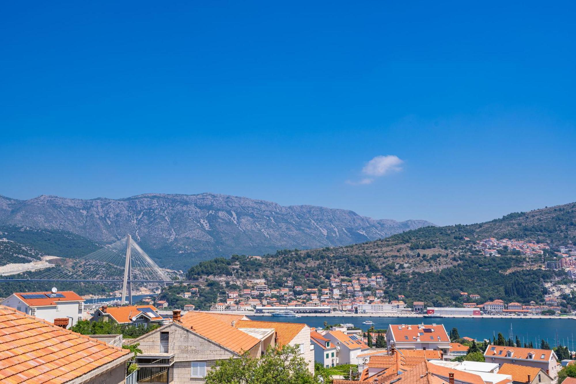 The Panoramic View Penthouse Apartment Sweet Petite Dubrovnik Exterior foto